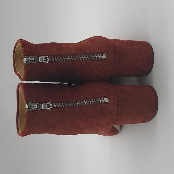 83- rag & bone New York Drea Boot Rust Suede Size 9 NWT - Picture 7 of 17